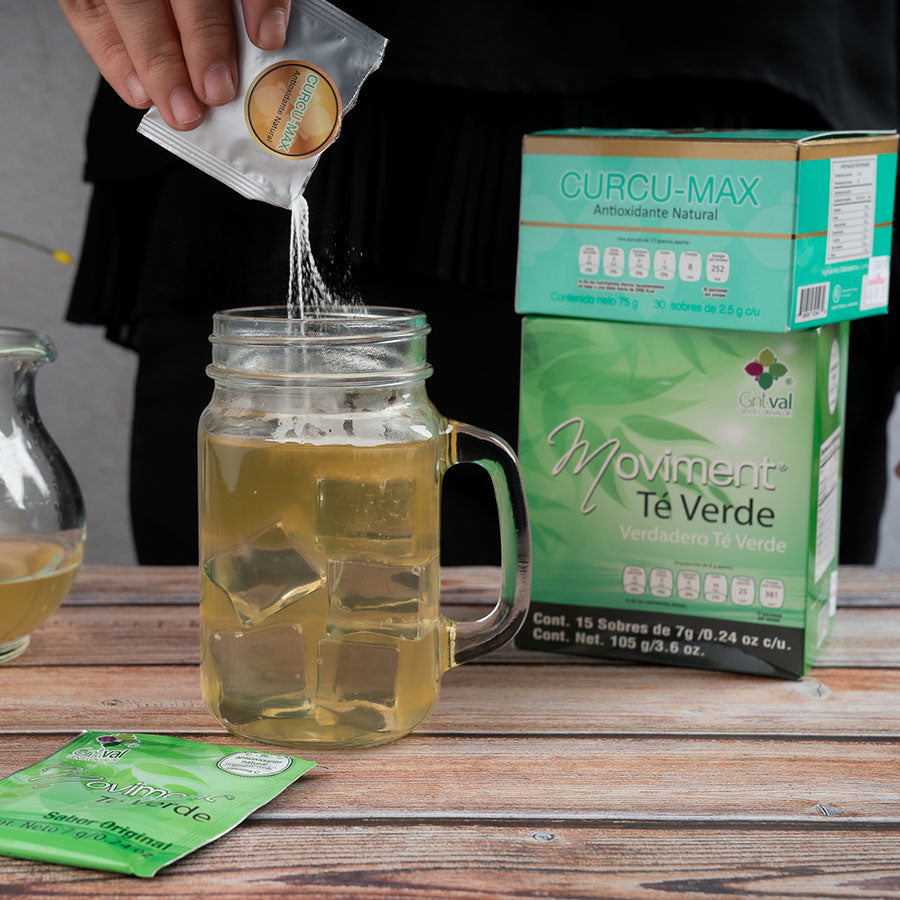 GNT-Val Curcumax Suplemento de Cúrcuma Despigmentada (Caja con 30 Sobres