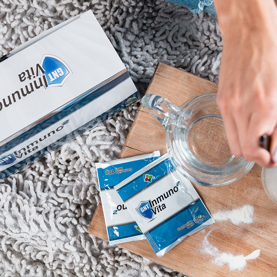 GNT Inmuno Vita Suplemento de Calostro Puro para el Sistema Inmune 30 sobres (Sobre 10 g)